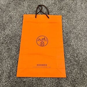 Hermes Paris shopping bag